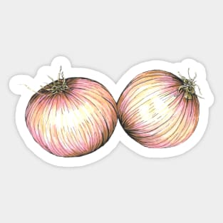 Onions Sticker